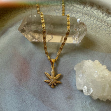 Load image into Gallery viewer, pot leaf necklace
