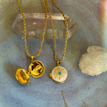 Load image into Gallery viewer, sun locket
