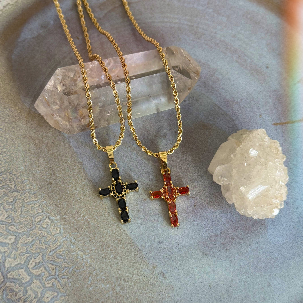 cross necklace