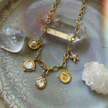 Load image into Gallery viewer, ocean charm necklace
