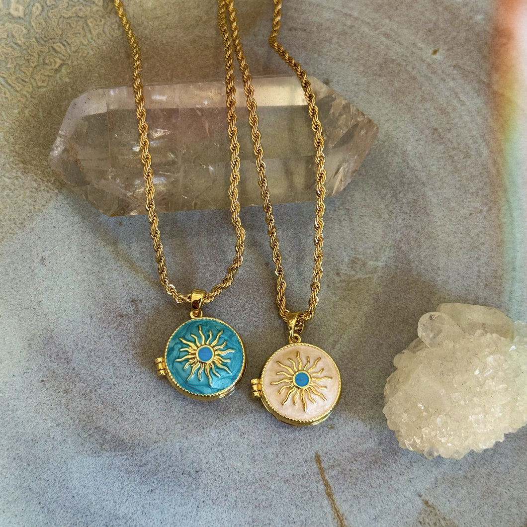 sun locket