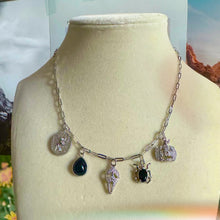 Load image into Gallery viewer, spooky charm necklace / silver
