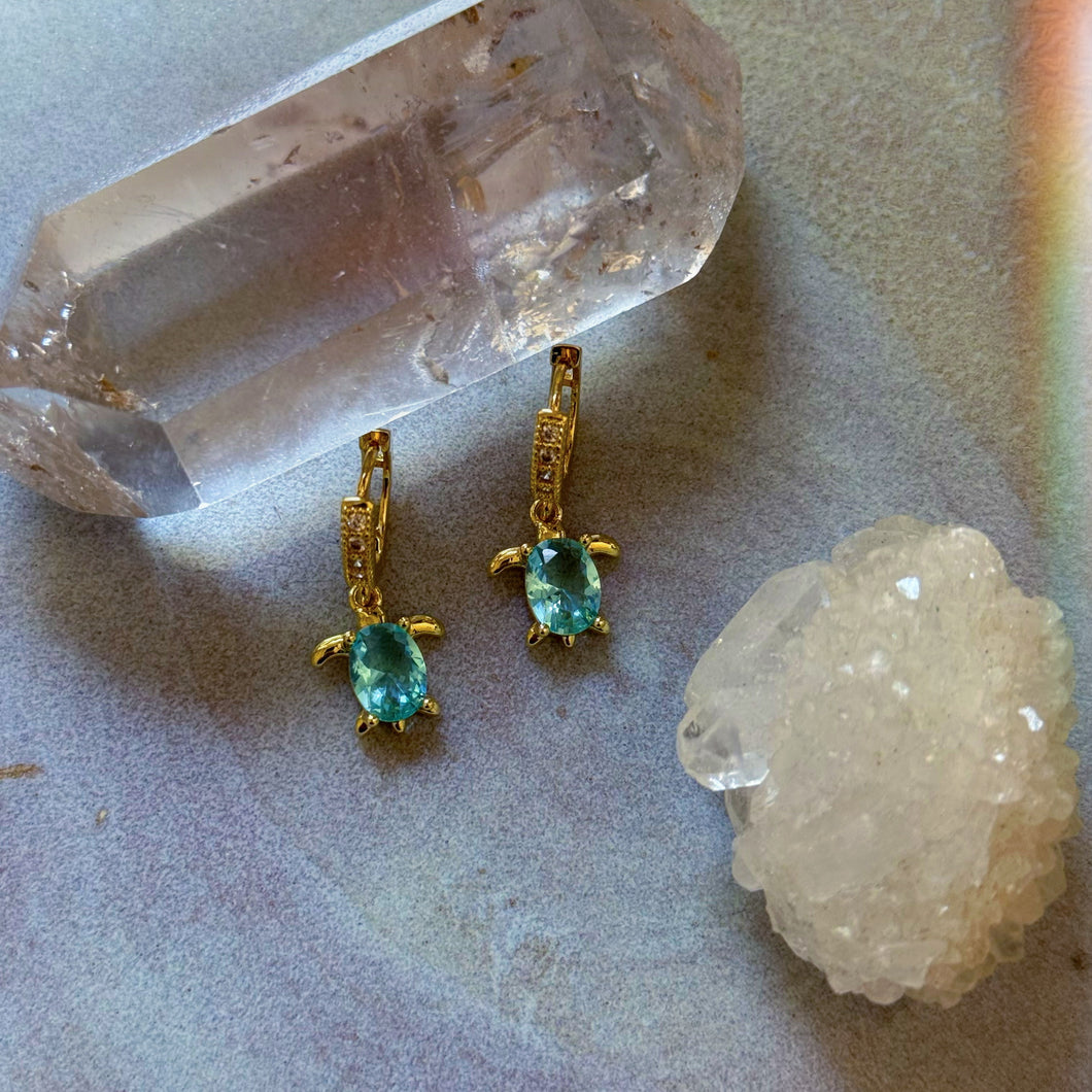 sea turtle earrings