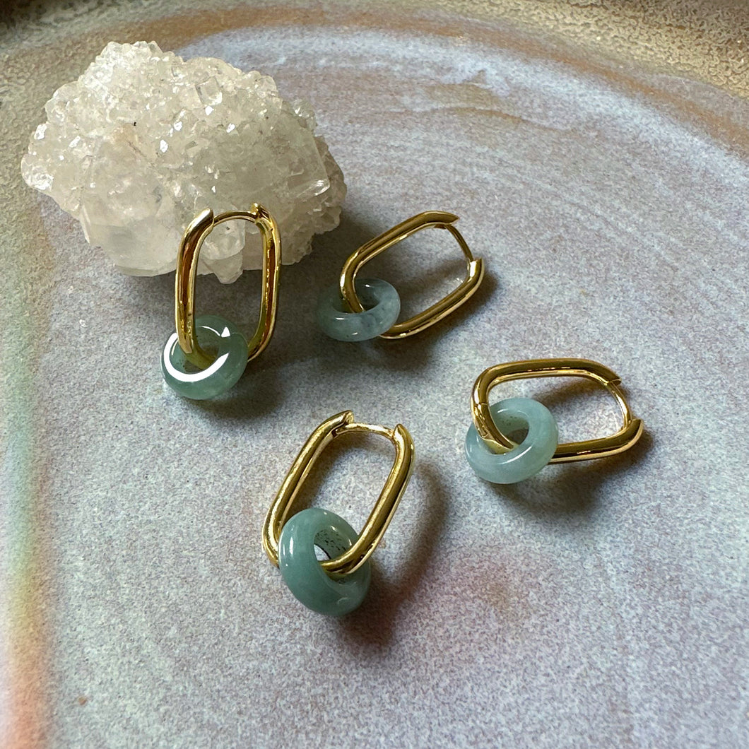 jade earrings