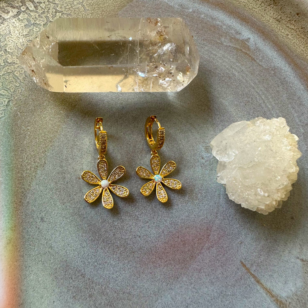 flower child earrings