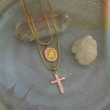 Load image into Gallery viewer, pink Virgin Mary set
