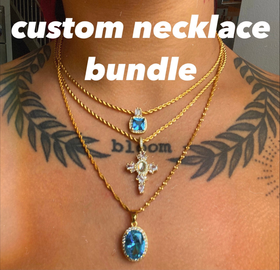 custom necklace bundle