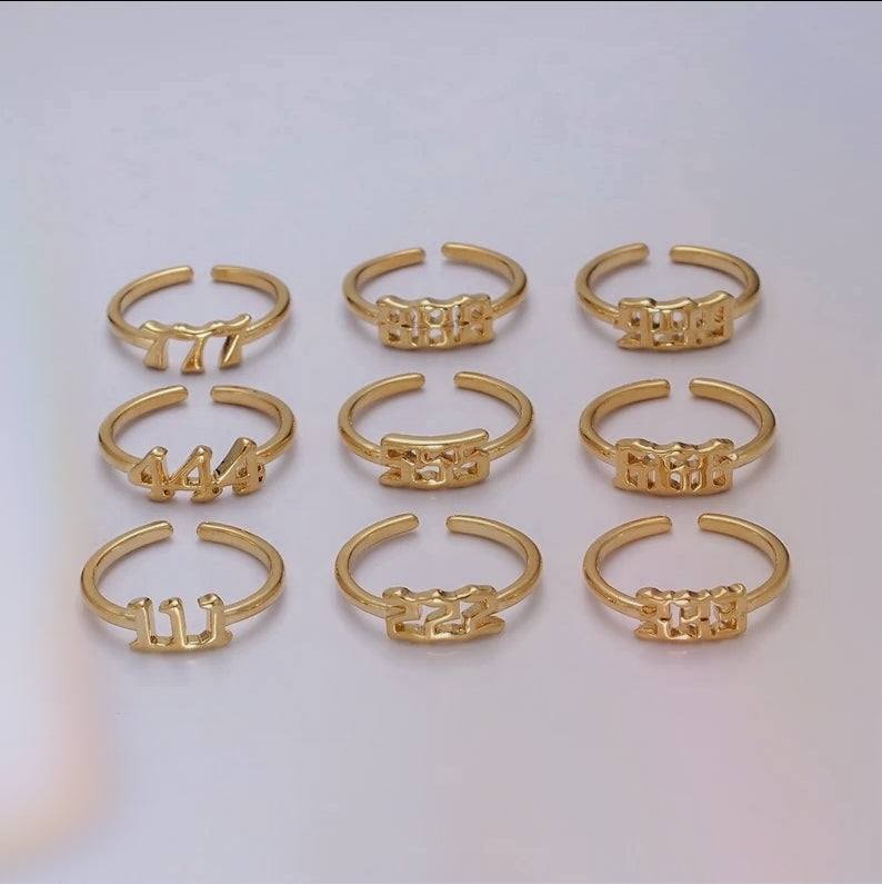 angel number ring